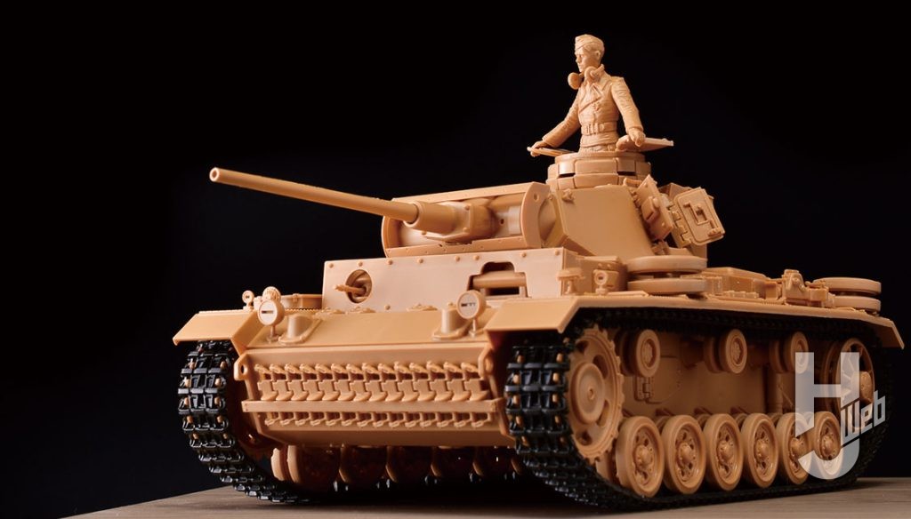 タミヤ1/35 ドイツ Ⅲ号戦車 L 型