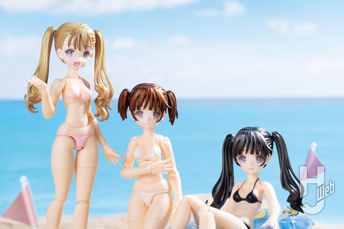 アゾン　「Bikini Mates」吉野いるみ ブロンドヘアー・ピンクビキニ アゾネット | 商品詳細 | 1／12「Bikini Mates」吉野いるみ
