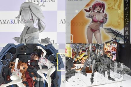 「AMAKUNI」より『勝利の女神：NIKKE』マスト、フォルクヴァン、バイパーのフィギュア化が発表！ 「ブルアカ」コハルの原型も展示中！【メガホビEXPO2024】