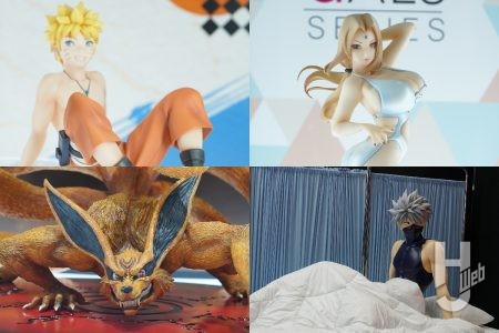 G.E.M.シリーズ「NARUTO-ナルト- 疾風伝 てのひらカカシ先生」が「1/1 てのひら カカシ先生」とともに展示！メガハウス「NARUTO」アイテムが大集結！【メガホビEXPO2024】