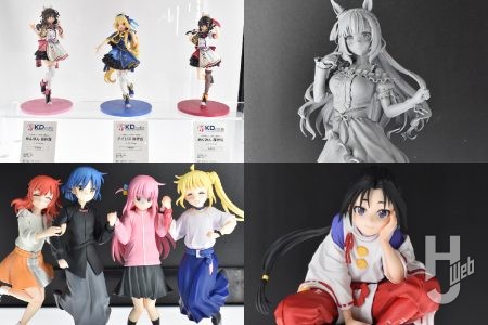 「ウマ娘」メジロアルダン、カレンチャンのフィギュア原型や「このすば」原作版めぐみん、アイリス、ゆんゆんの彩色見本が展示中！【メガホビEXPO2024】