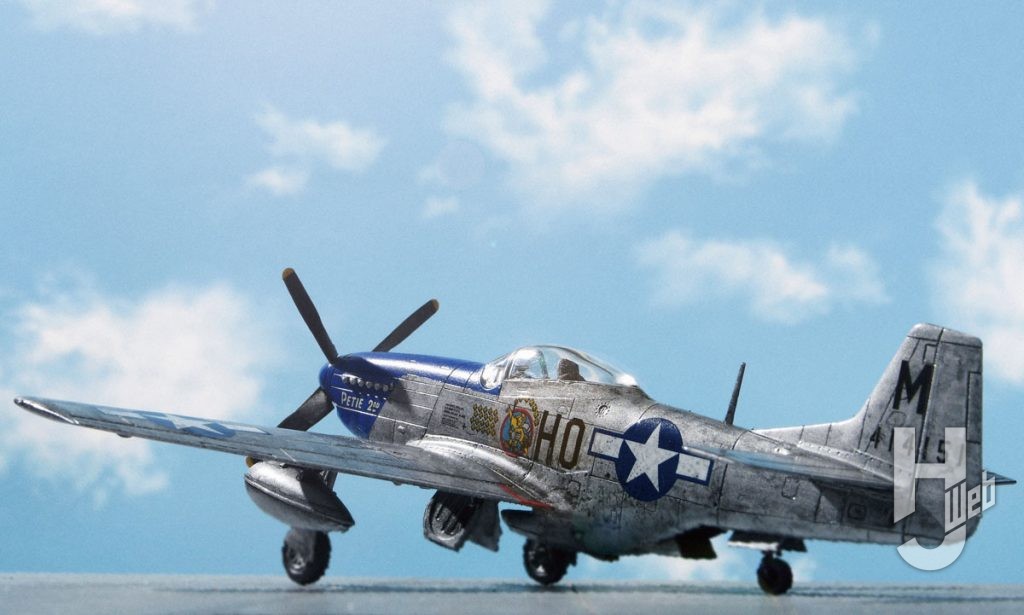 むっちょ製作「タミヤ 1/72 P-51D マスタング」