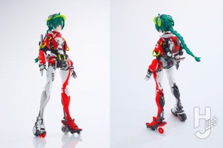 『少女発動機 MOTORED CYBORG RUNNER』新たなチューニングを施したモータードボディ「TURBO ACID」予約案内開始。