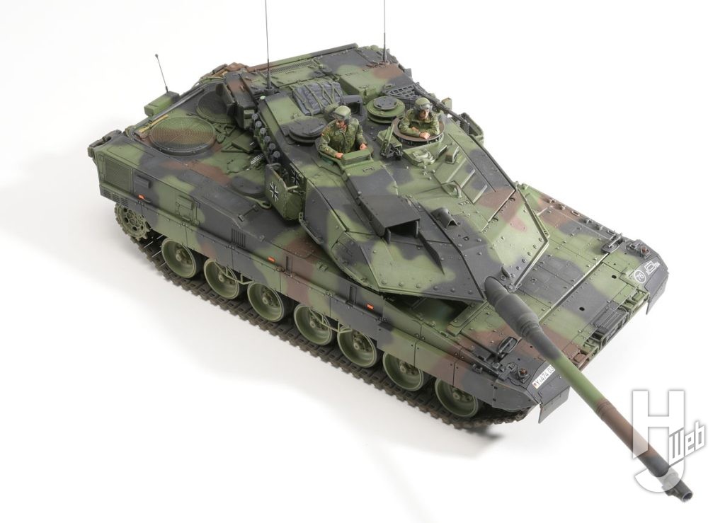 井上賢一作例「タミヤ1/35 ドイツ連邦軍主力戦車 レオパルト2 A7V」