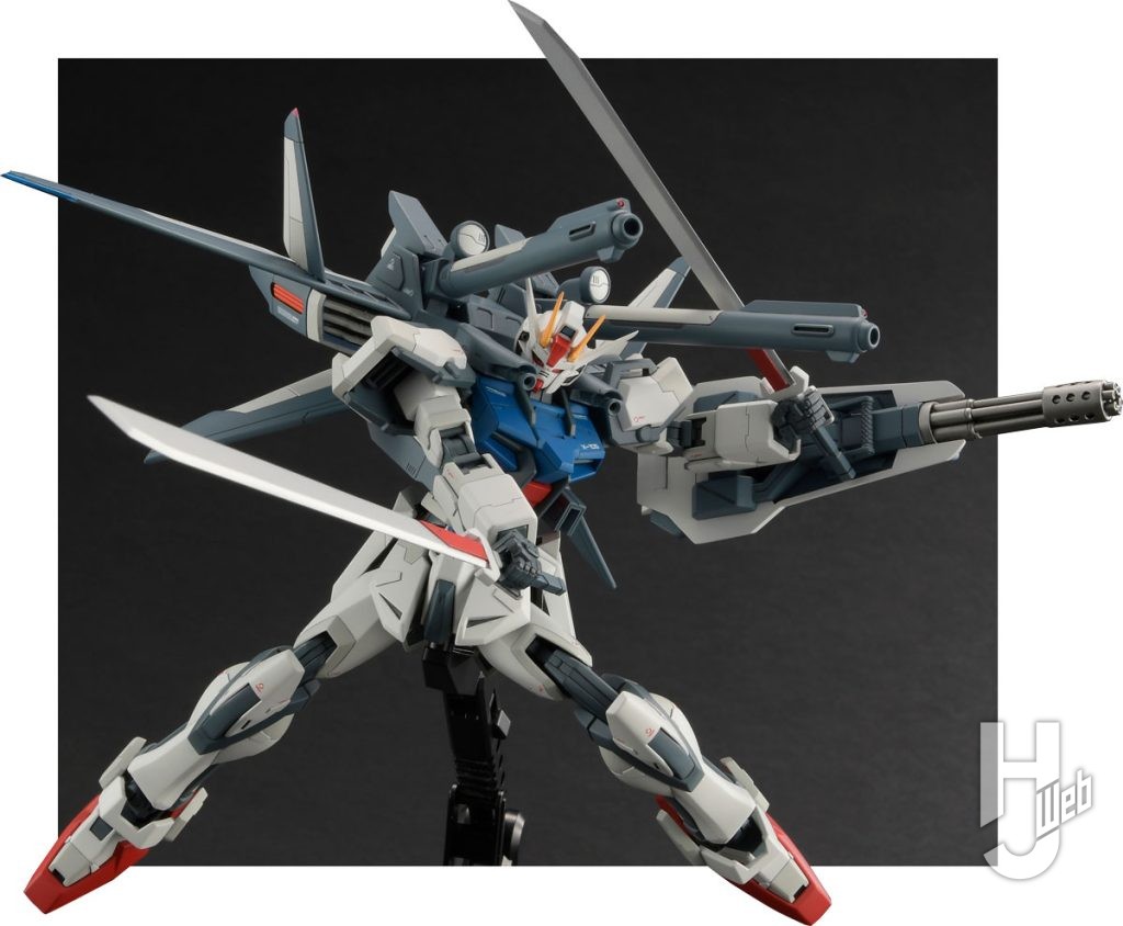 GAT-X105+AQM/E-M1 ストライクガンダム＋I.W.S.P.【BANDAI SPIRITS 1/144】●JUNIII