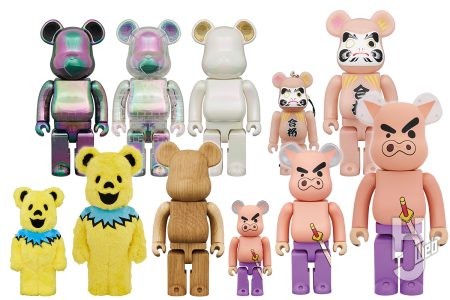 【最新“BE@RBRICK”情報】ロックバンド「GRATEFUL DEAD」、『M3GAN／ミーガン』、ぶりぶりざえもん、『怪物くん』、メッキver.『マジンガーZ』など盛りだくさん！【ベアブリック】