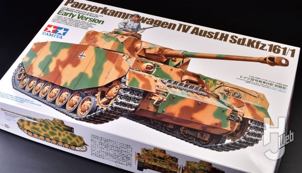 タミヤ1/35 ドイツ Ⅳ号戦車（初期型）パッケージ