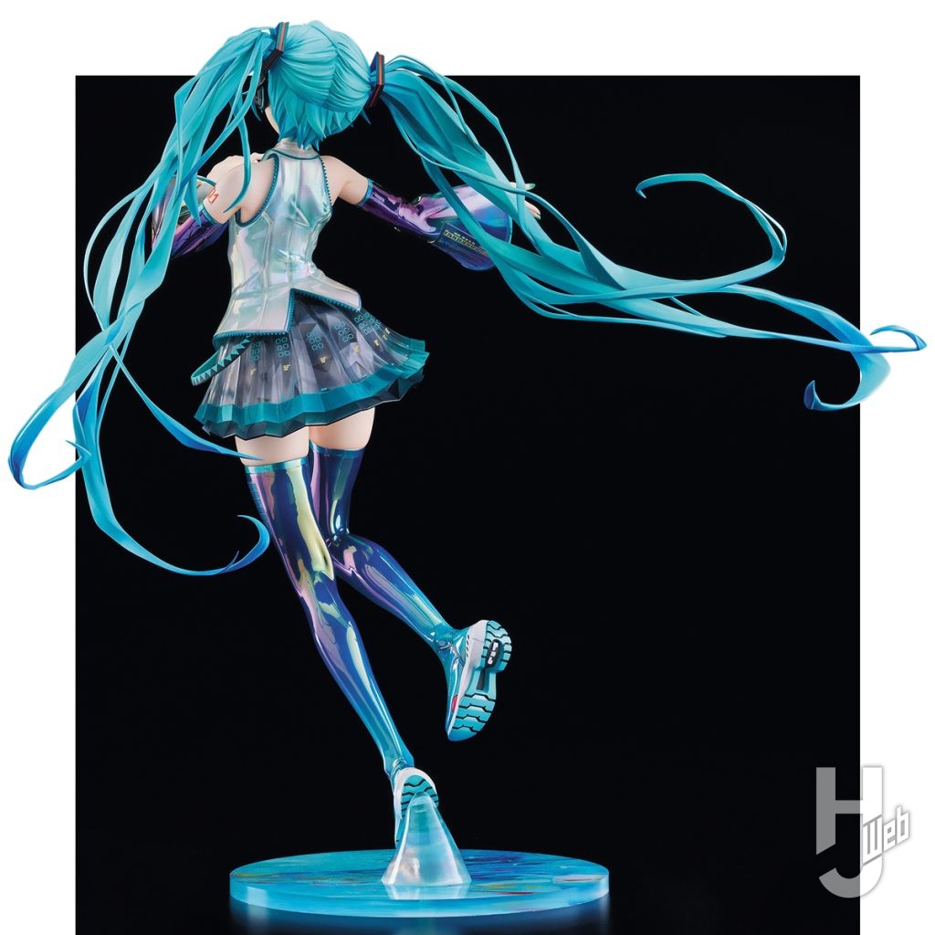 フィギュア新製品「初音ミク 0x27　Eternal Stream」の背面の画像