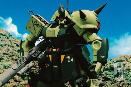 ホビージャパンのガンダムオリジナルストーリー『Zionの星』に登場した「ストライクマラサイ」をHGUCキットを改造し80年代テイストを交えて仕上げる！