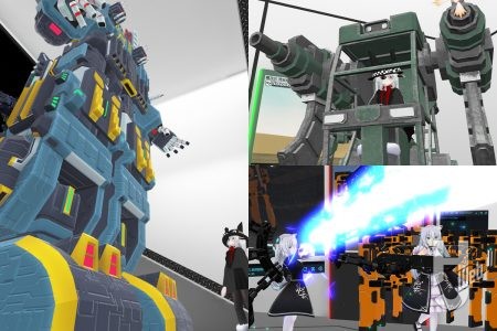 【VRChat】「VRクリエイターズジャンクション」第2回のテーマは“メカ・SF”だ！撃て！乗り込め！デカくあれ！！