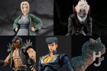 『NARUTO』綱手、『ダンダダン』モモとオカルンのS.H.Figuartsが参戦。ジャンプ作品の可動フィギュア他、『龍が如く』と「カルノタウルス」のスタチューもご紹介