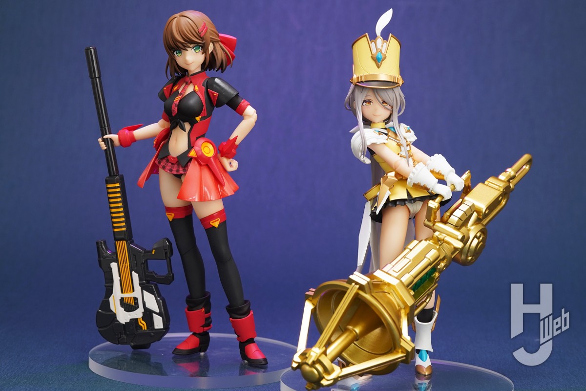 VALKYRIE TUNE　プラモデル　2個セット コンセプトは音楽！ 新ガールズプラモ「VALKYRIE TUNE（ヴァルキリー