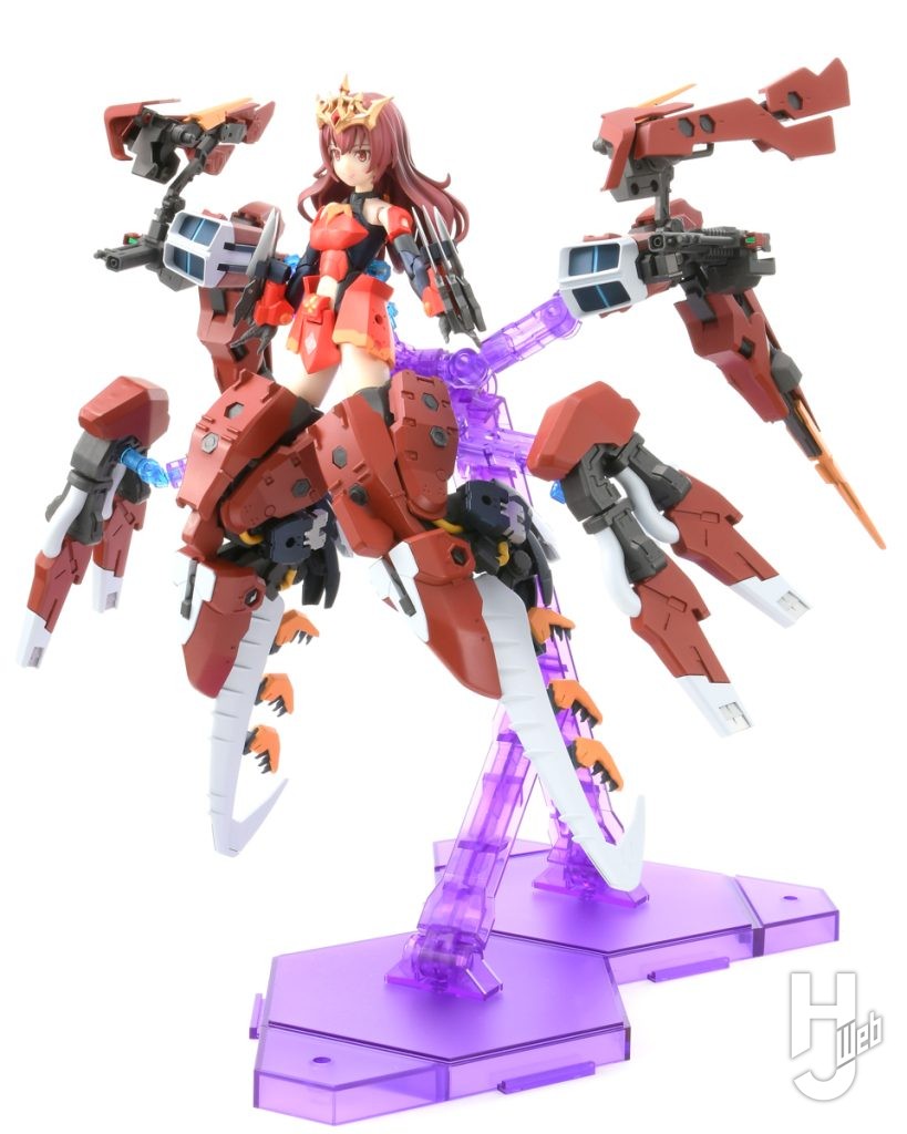 武装カスタム小石川エマのプラモデルの全体画像1