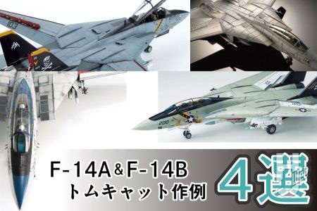 アメリカ海軍グラマンF-14“トムキャット”戦闘機の作例をピックアップ！ 本日11月8日（金）放送の『トップガン』を楽しもう