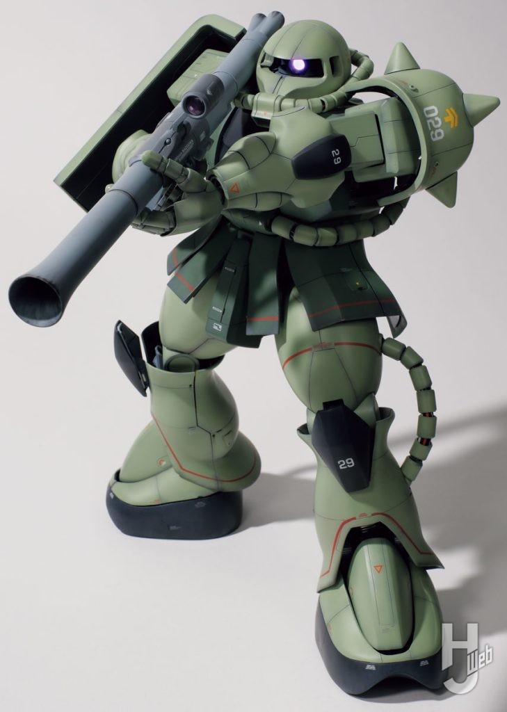 オラザク選手権27回大賞作品/TA-76製作「1/60 SCALE MS-06F」武器構え