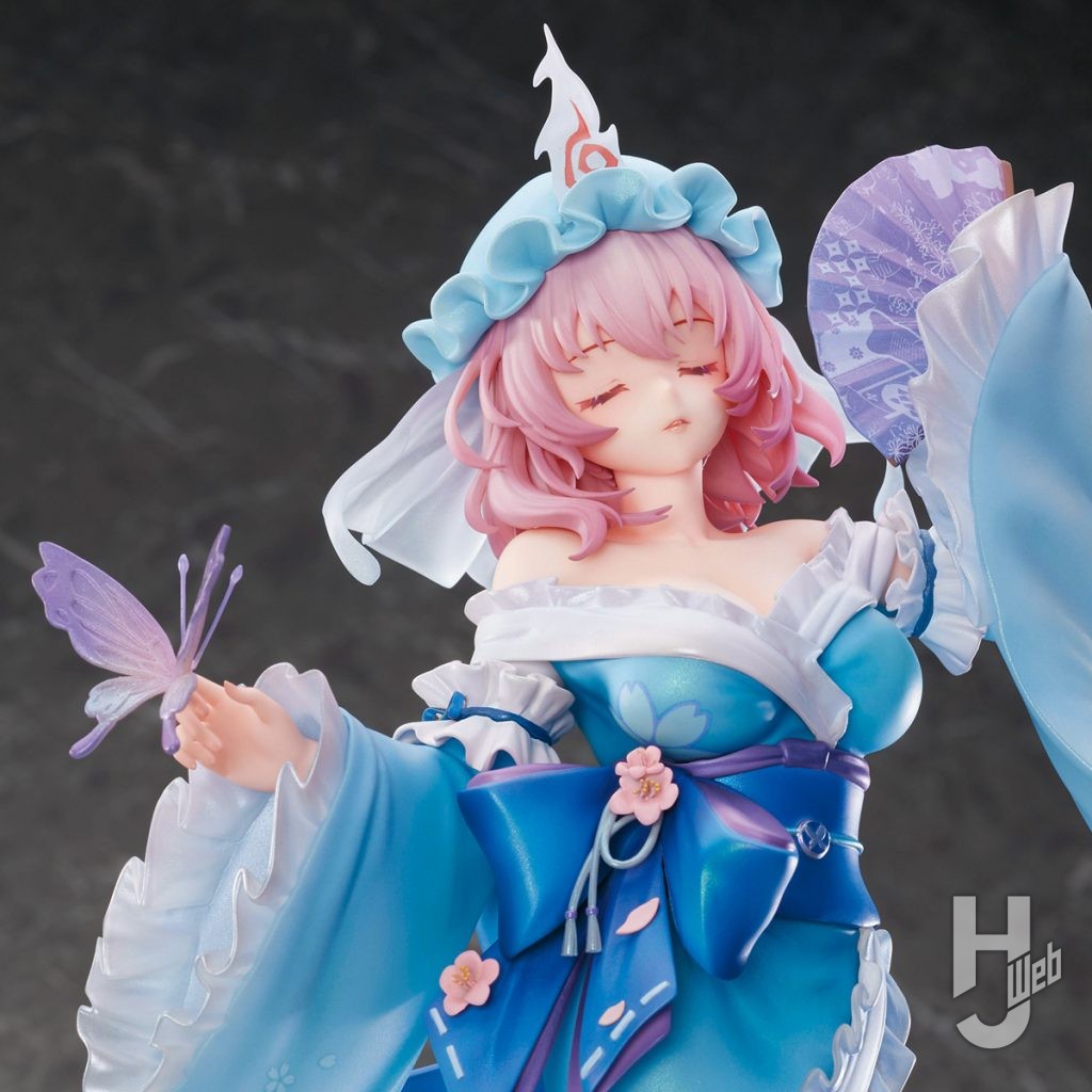 フィギュア新製品「西行寺幽々子」豪華版の差し替えフェイスパーツ使用時の画像