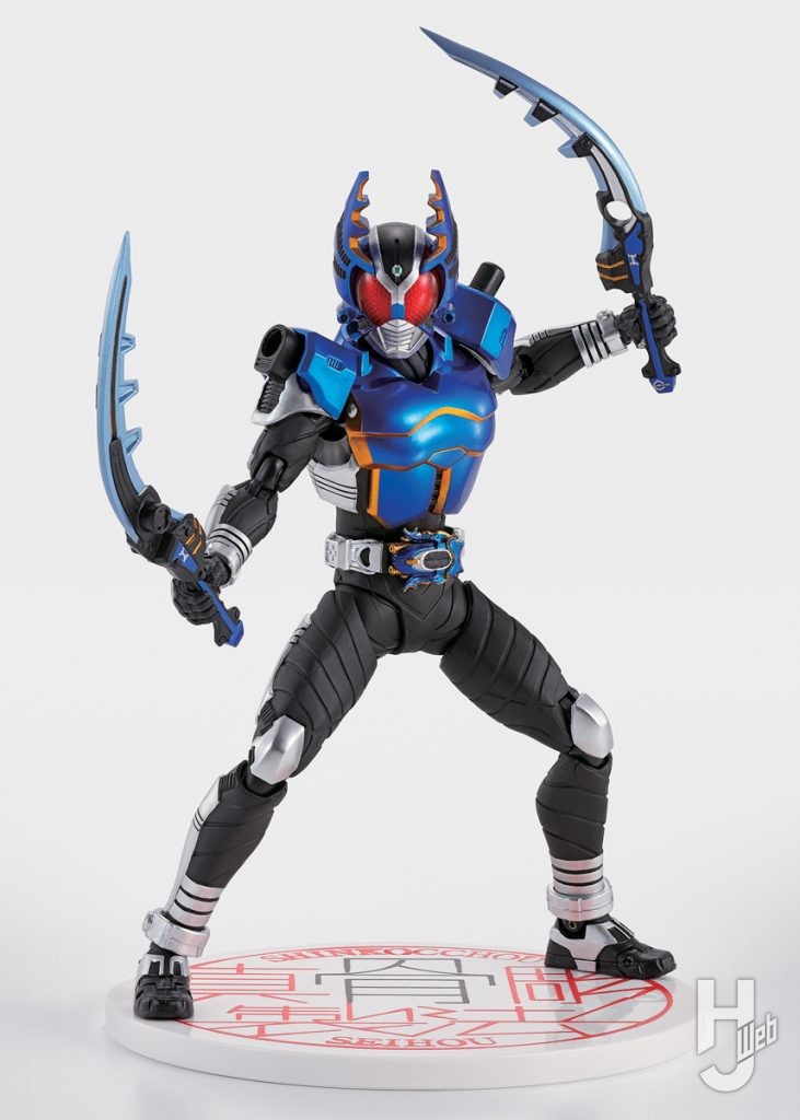 仮面ライダーガタックの可動フィギュアのメイン画像