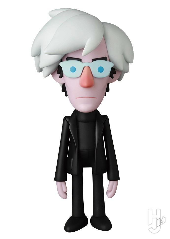 ANDY WARHOLのソフビフィギュアの画像