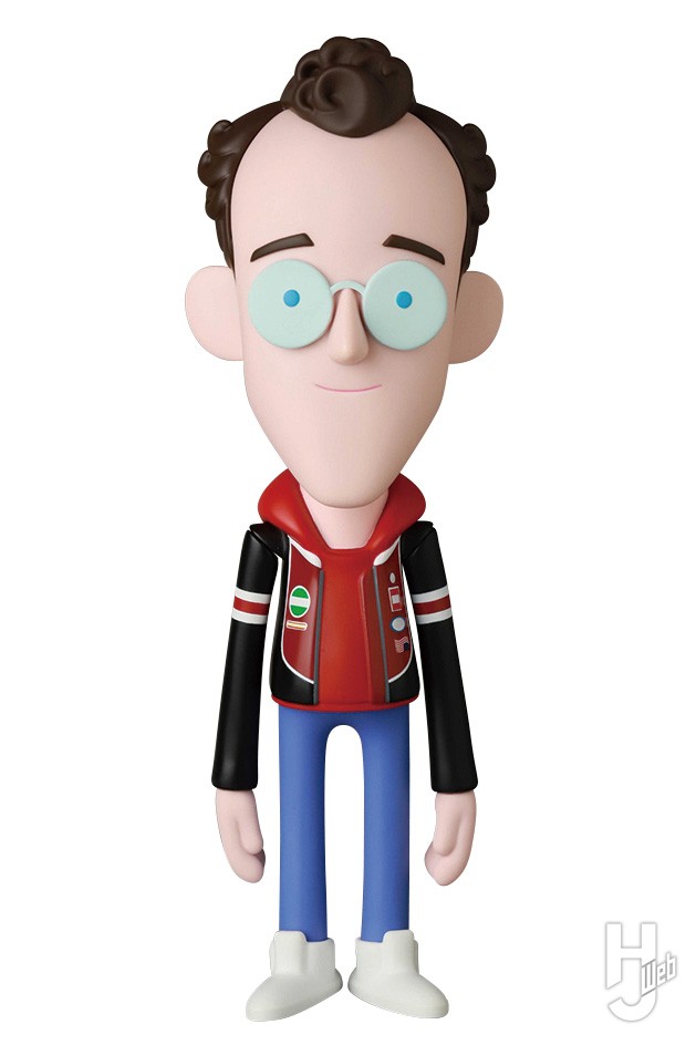 KEITH HARINGのソフビフィギュアの画像