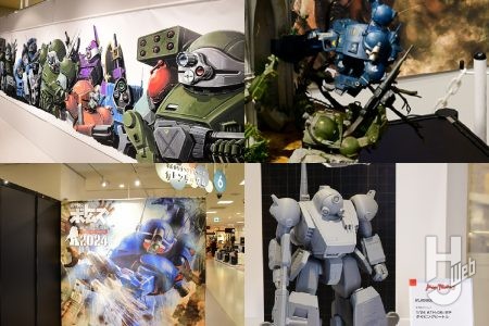 PLAMAX「ダイビングビートル」原型、WAVE「1/24 レッドショルダーカスタム」などの新商品も展示！サンライズ公式ジオラマ展「装甲騎兵ボトムズ 総合模型演習 2024」が北千住マルイにて11月1日(金)よりスタート！