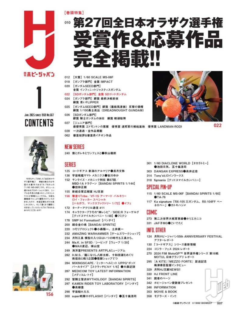 HJ25年1月目次