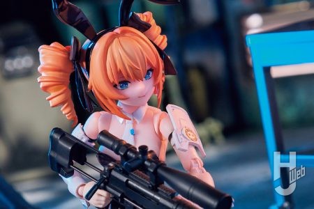 キュートでバニーな狙撃手「レオーニ」がアクションフィギュアで登場！ 付け替えパーツも充実したカワイイスナイパーをお見逃しなく！