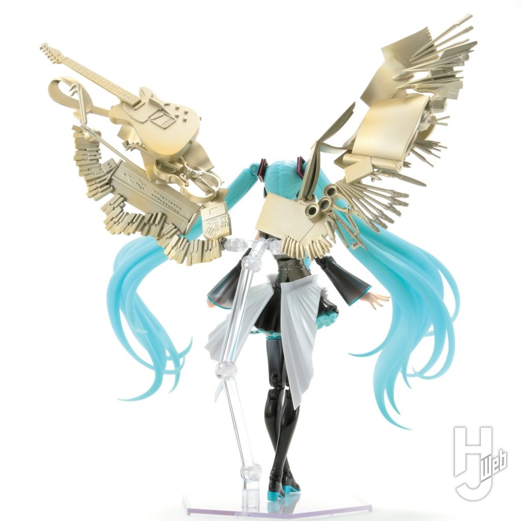 初音ミクのプラモデルの全体画像2