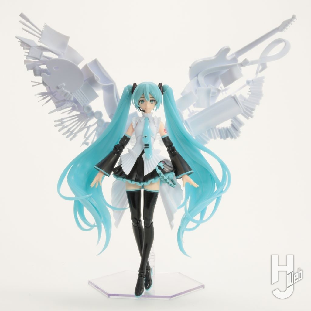 初音ミクのプラモデルの全体画像3