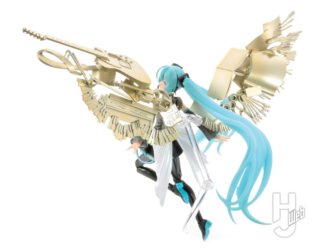 初音ミクのプラモデルの全体画像4