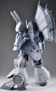 オラザク27ガンプラ部門金賞-残光製作「IMPACT」背面