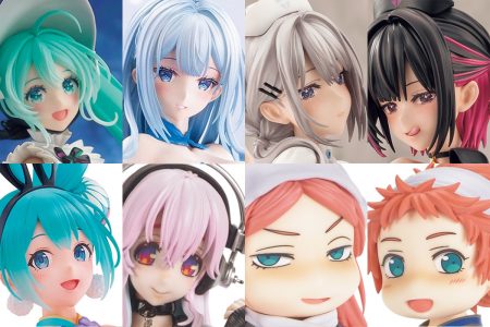 【フィギュア新製品】千種みのり氏、みわべさくら氏のオリジナルイラストが立体化！ 「初音ミク」の新作フィギュアや「キャラグミン」など多数お目見え！