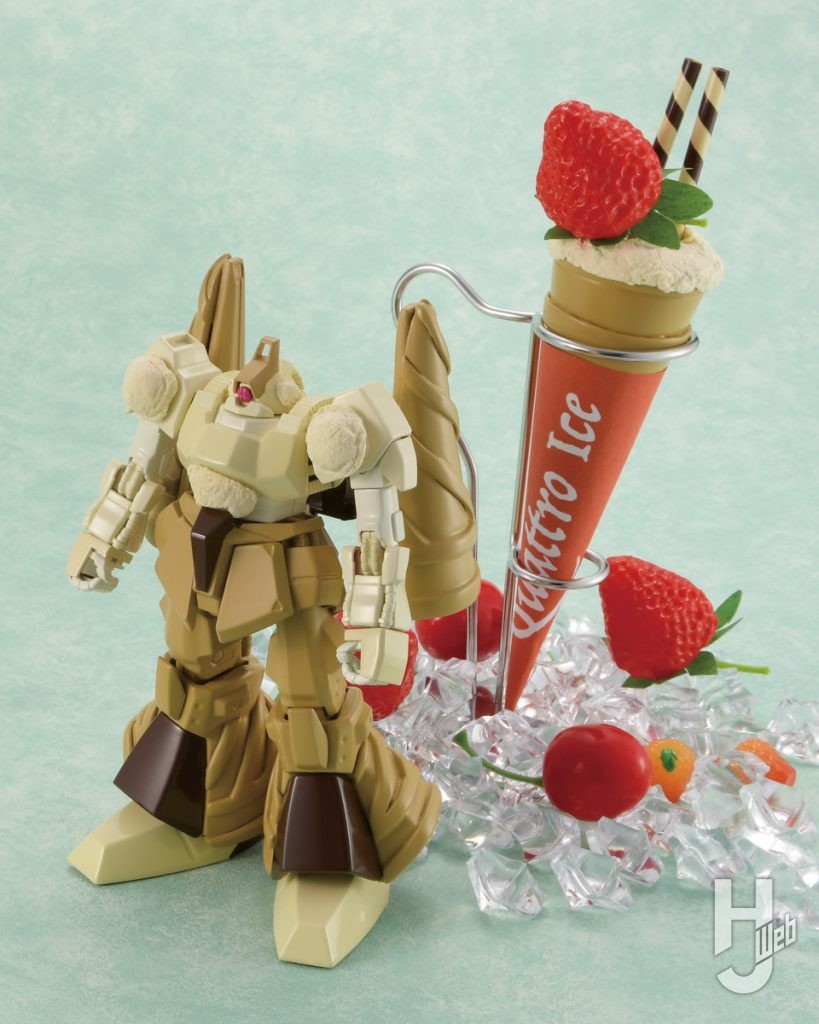 リック・ディアスアイスバージョンのプラモデルの画像