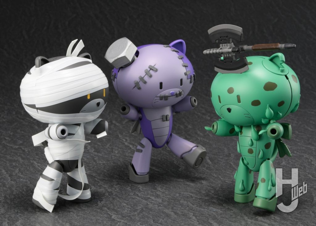 お化けプチッガイのプラモデルの全体画像