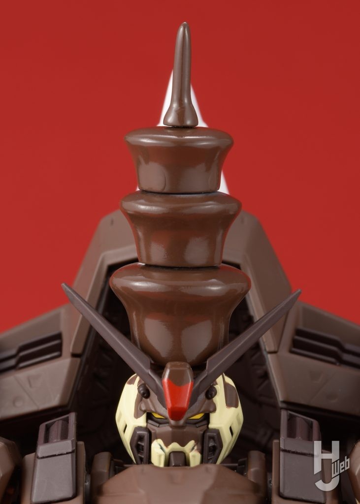 フォビドゥンガンダムチョコレートフォンデュバージョンのプラモデルのアップ画像1