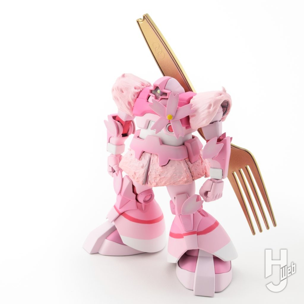 桜のドムースケーキのプラモデルのメイン画像