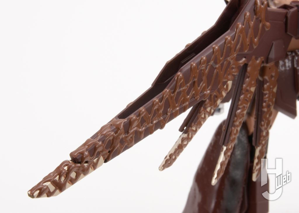 スクランブルガンダムショコランブルヴァージョンのプラモデルのアップ画像1