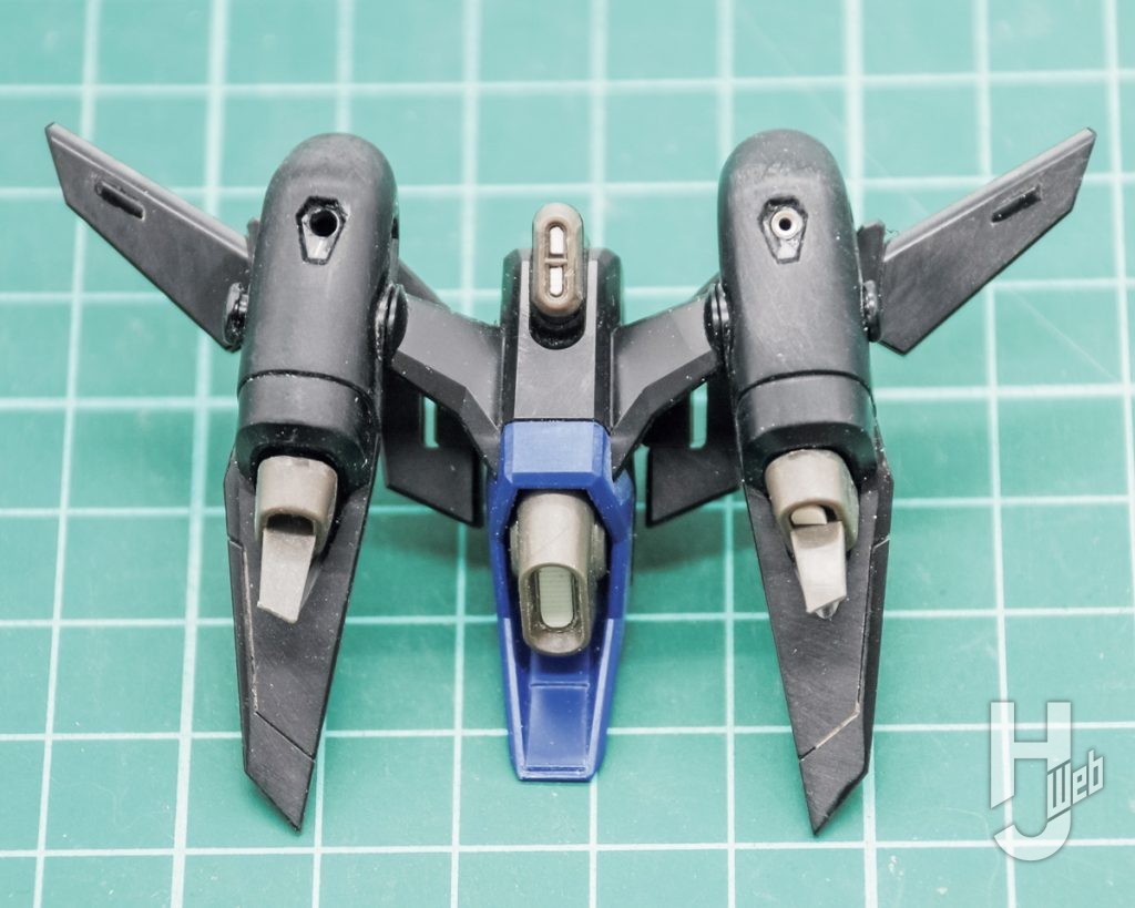 ブラックナイトスコード ルドラダニエル機のプラモデルの製作のプロセス画像8