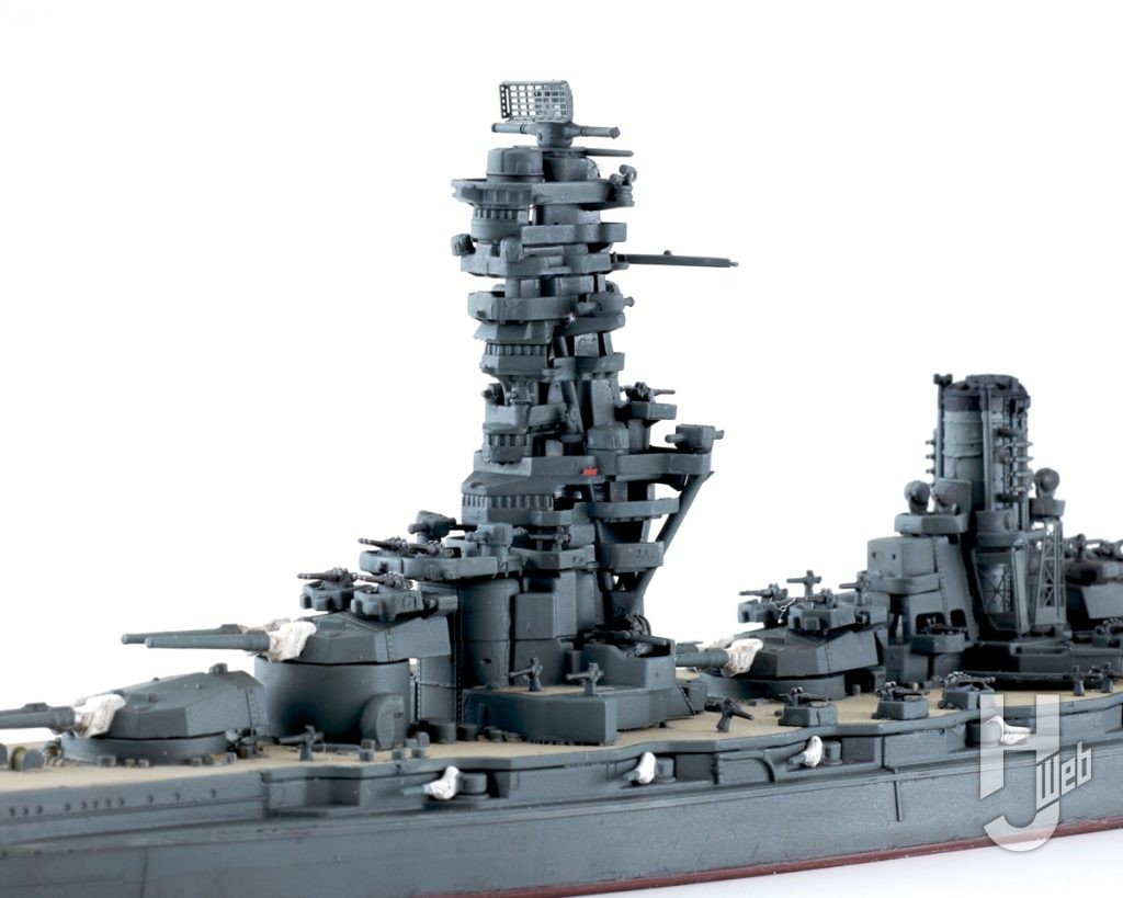 戦艦扶桑のプラモデルのアップ画像1