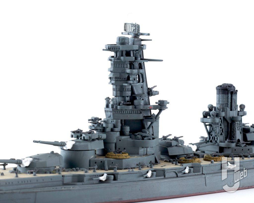戦艦山城のプラモデルのアップ画像1
