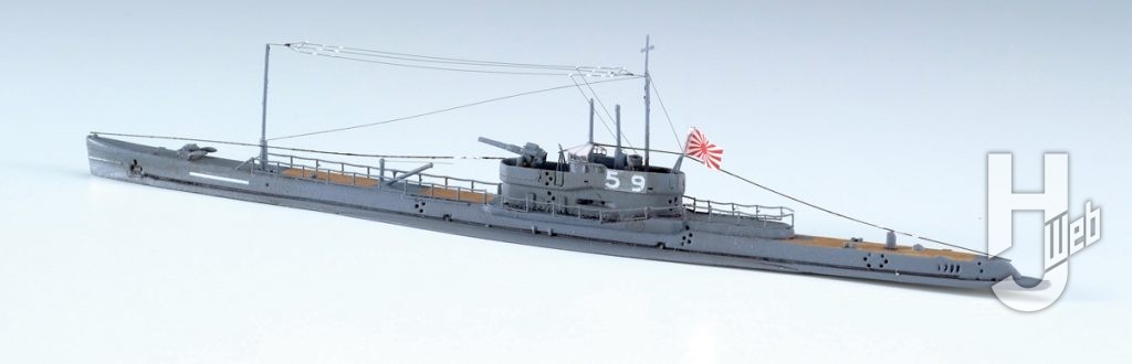 第59潜水艦の全体画像