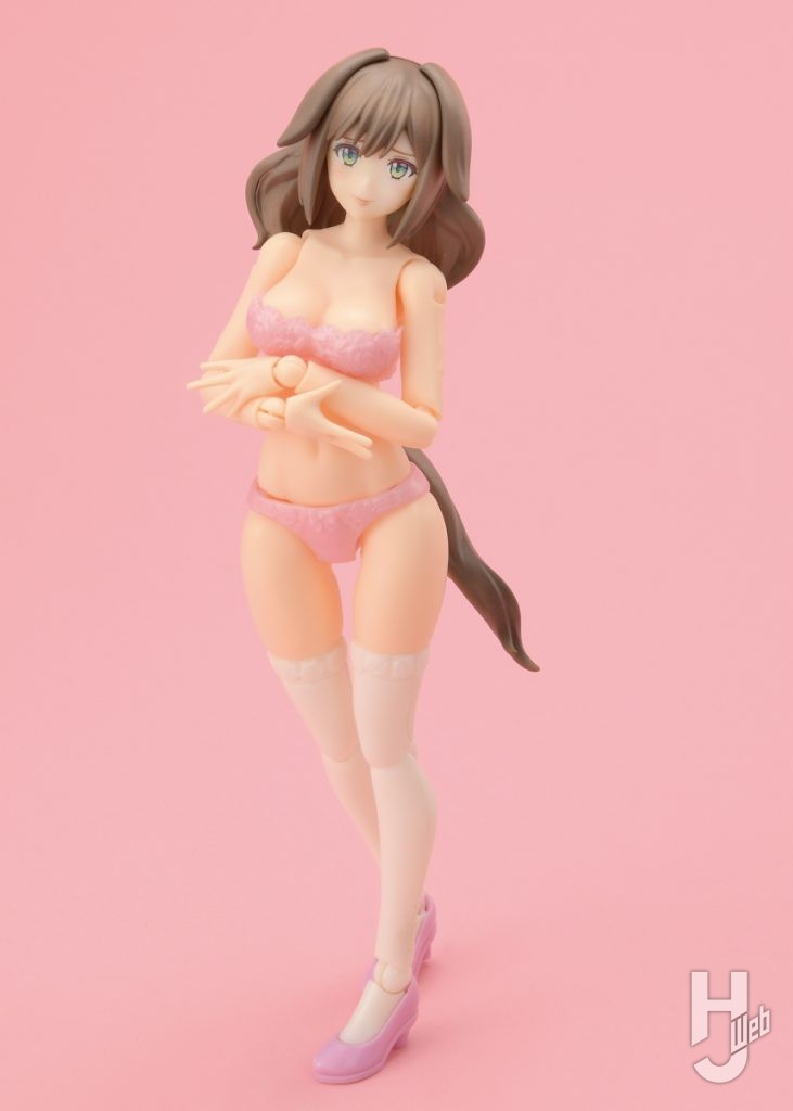 下着素体娘ジェリーのプラモデルのメイン画像