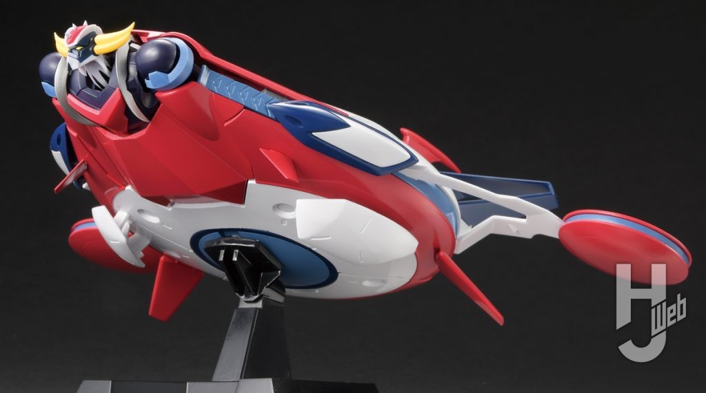 「ROBOT魂 〈SIDE SUPER〉スペイザー＆マジンガーZ from GRENDIZER U」グレンダイザーとの合体状態あおり