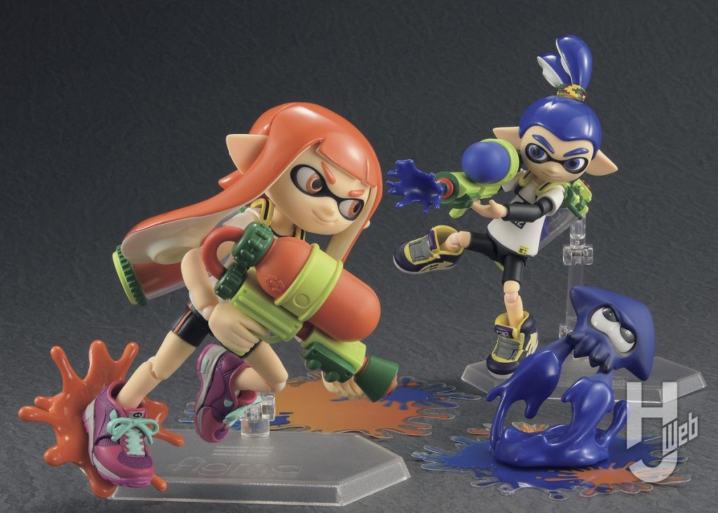 Splatoonの可動フィギュアのメイン画像