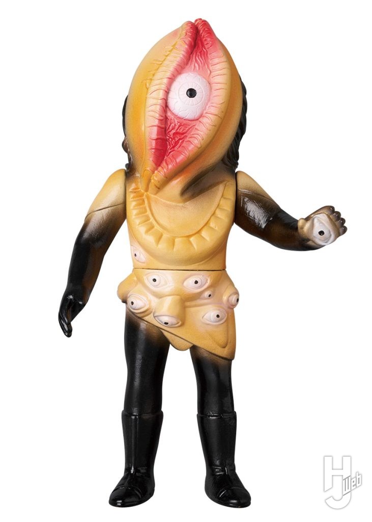 ヒャクメルゲのソフビフィギュアの画像