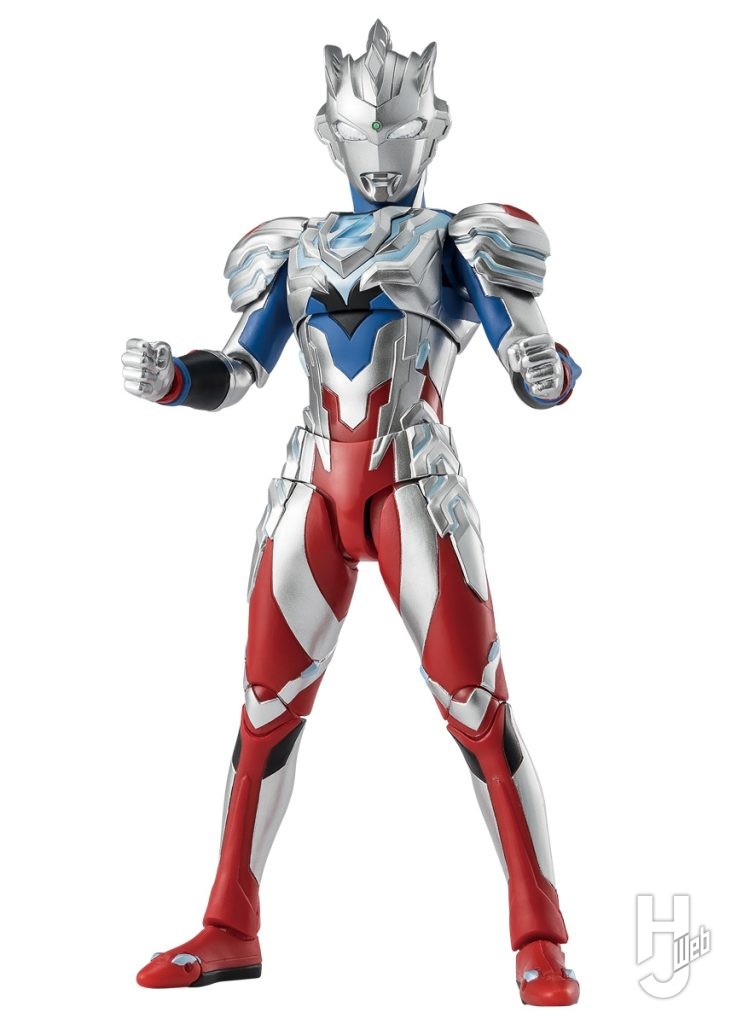 ウルトラマンゼットアルファエッジの可動フィギュアの画像