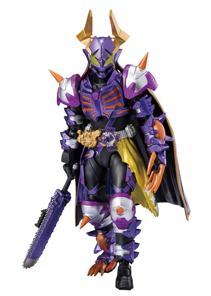 仮面ライダーバッファフィーバーゾンビフォームの可動フィギュアの画像