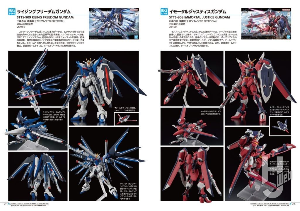 「ガンダムカタログ2025」サンプル１