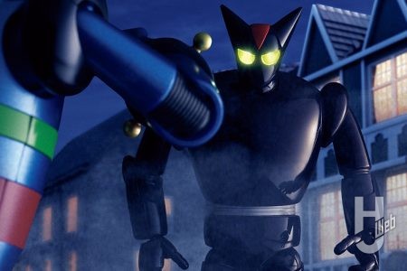 「MODEROIDブラックオックス（初代鉄人版）」漆黒のライバルロボットを電飾とグロス塗装でさらに引き立てる！【鉄人28号】