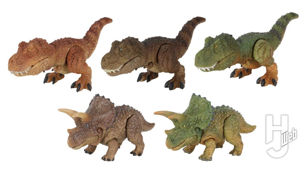 恐竜のカプセルトイの画像