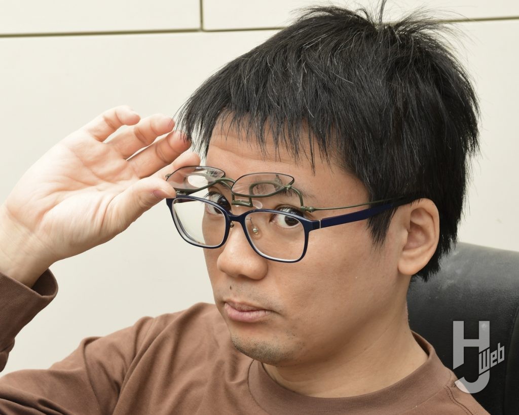 ホビーグラス スリムの装着イメージの画像2